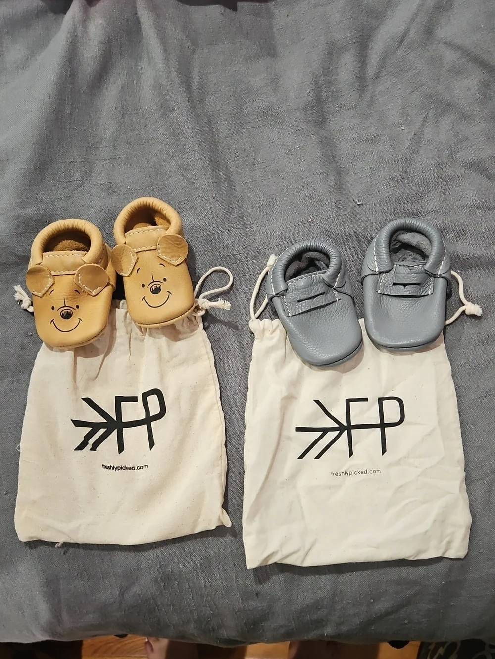 Freshly Picked Crib Shoes Unisex Size 1 And 2